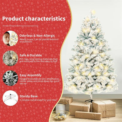 Christmas Tree PVC Artificial Snow Christmas - Mooth Shop
