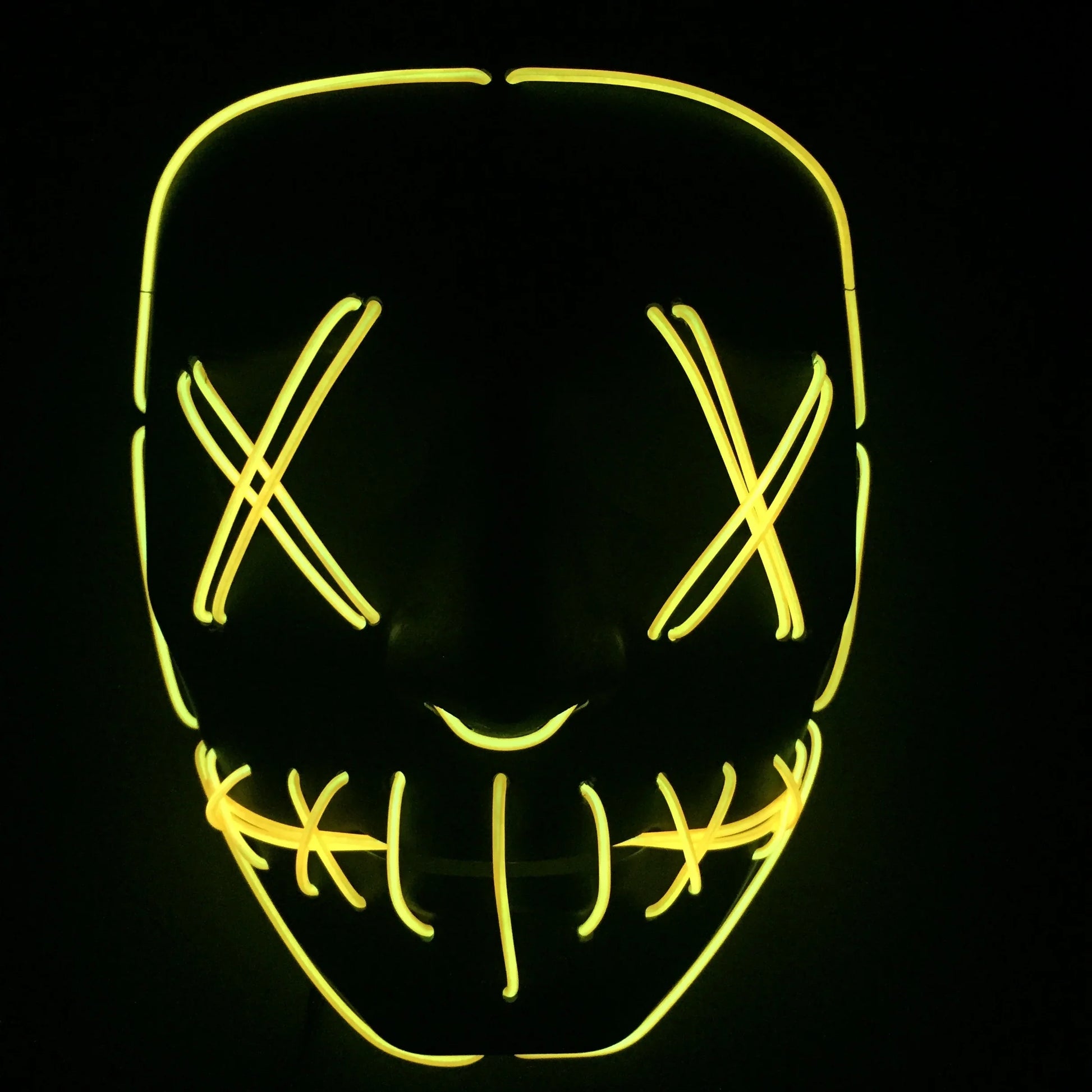 Halloween Led Glowing Full Face Mask - Mooth Shop