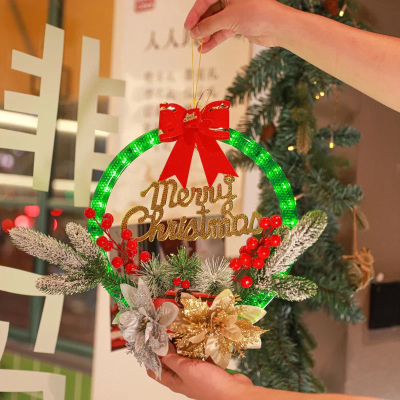 Guirnalda Luminosa Navideña de 30 cm