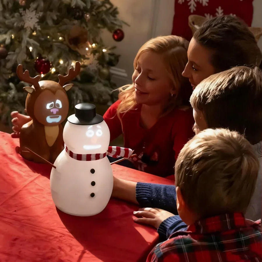 Muñeco de Nieve Animado que Habla,