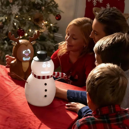 Muñeco de Nieve Animado que Habla,