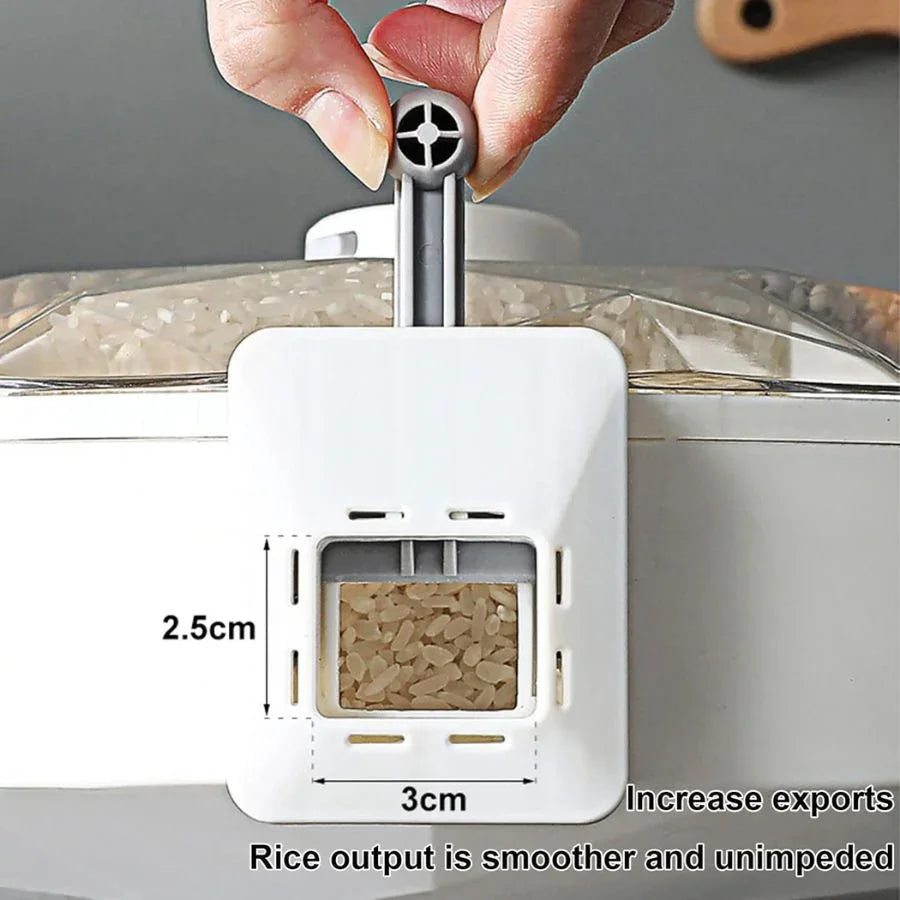 Dispensadores de Grãos Montados na Parede