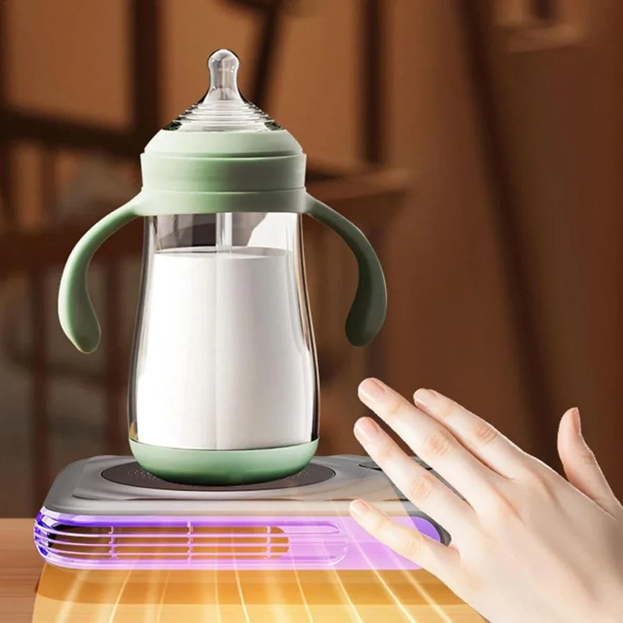 Calentador de Tazas Inteligente 2 en 1 con Control de Temperatura y Ventilador - Perfecto para Café, Té y Velas Aromáticas-Mooth Shop