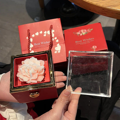 Qixi God Flip Box Ring Box