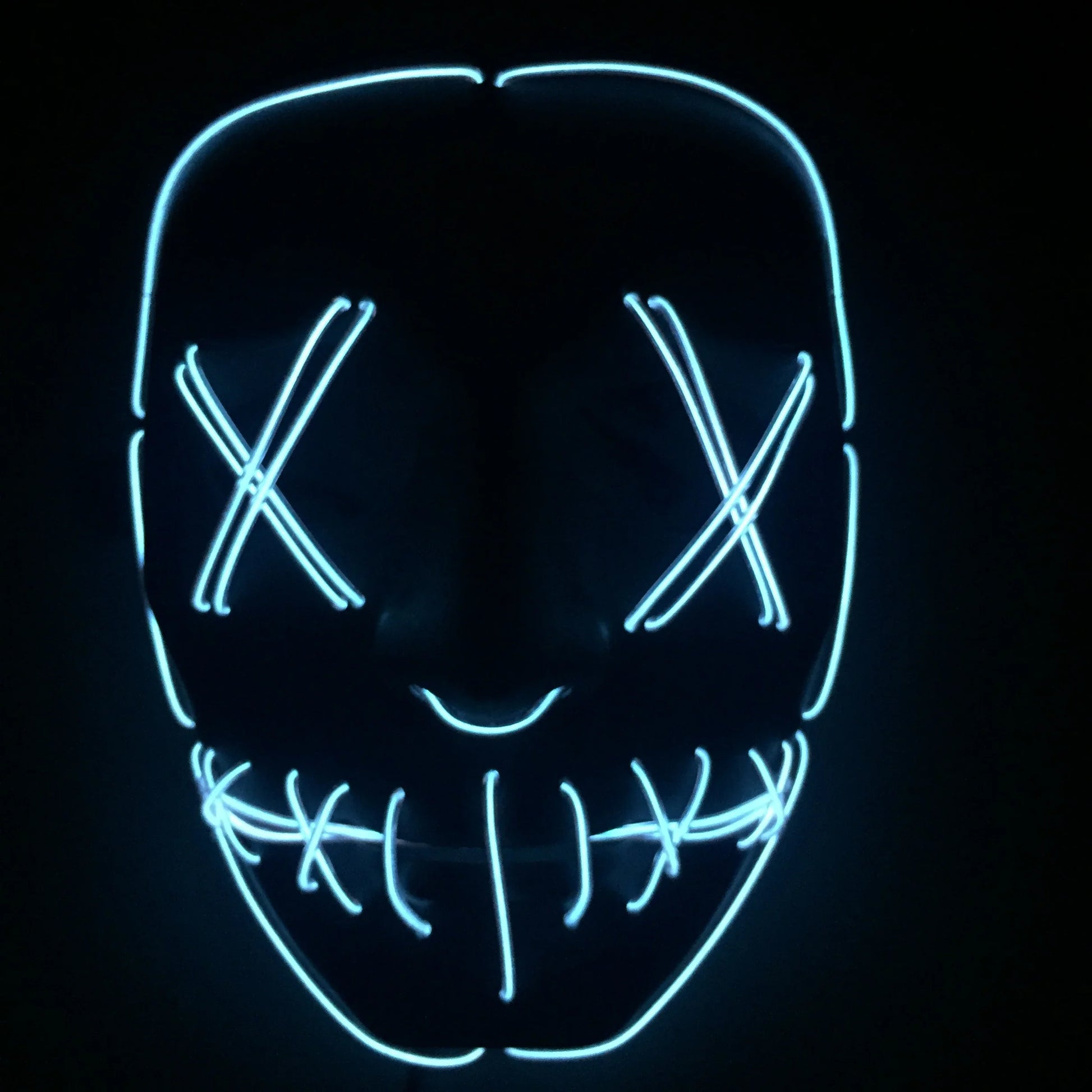 Halloween Led Glowing Full Face Mask - Mooth Shop