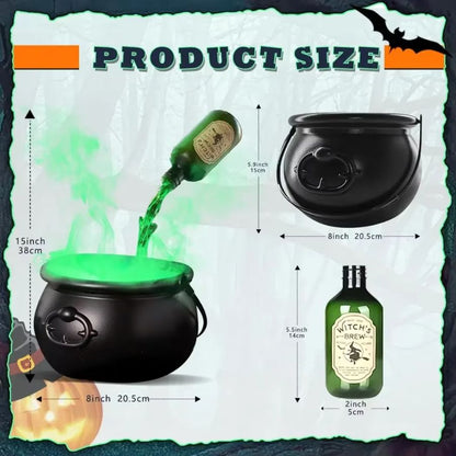 Cuenco Mágico del Mago Negro de Halloween