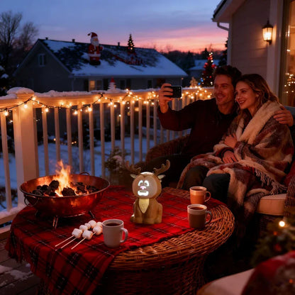 Muñeco de Nieve Animado que Habla,