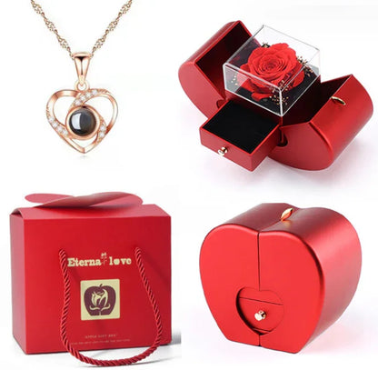 Creative Jewelry Box Christmas Eternal Flower Gift Box