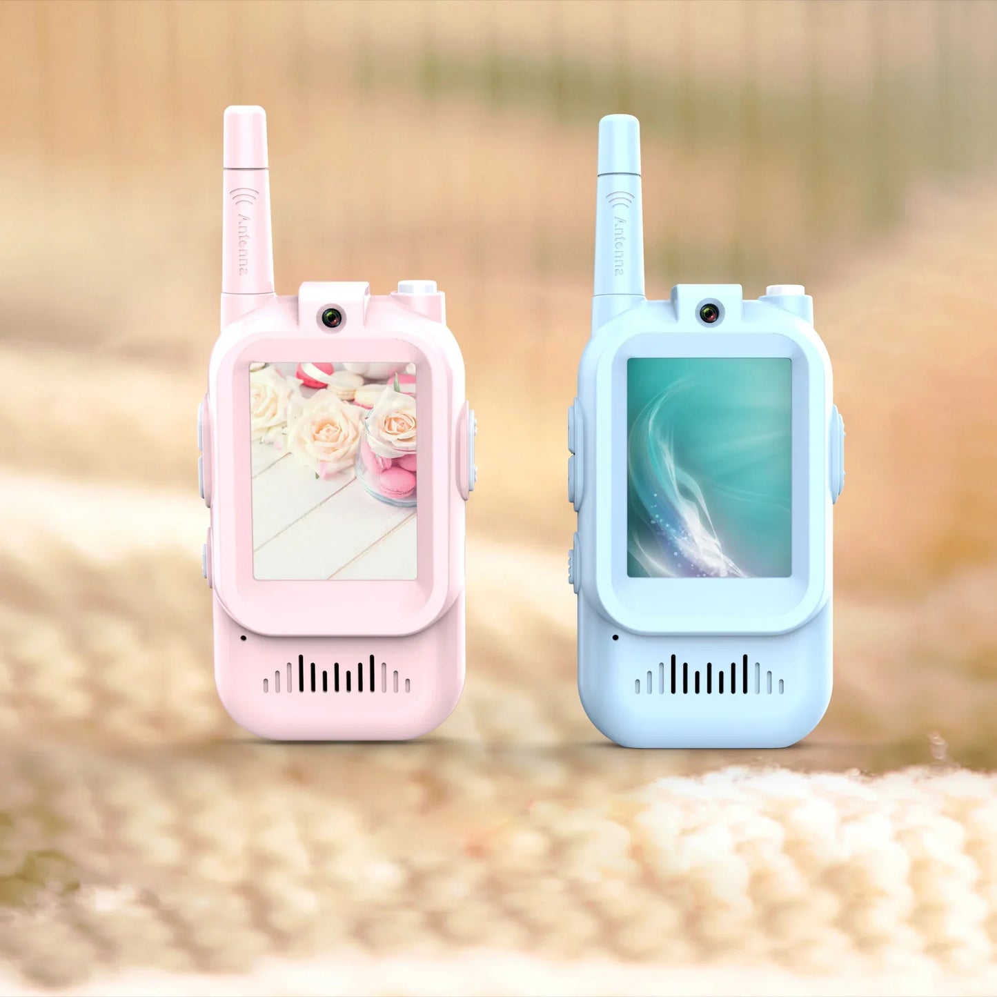 Mini Walkie-talkies Inalámbricos con Vídeo Para Niños