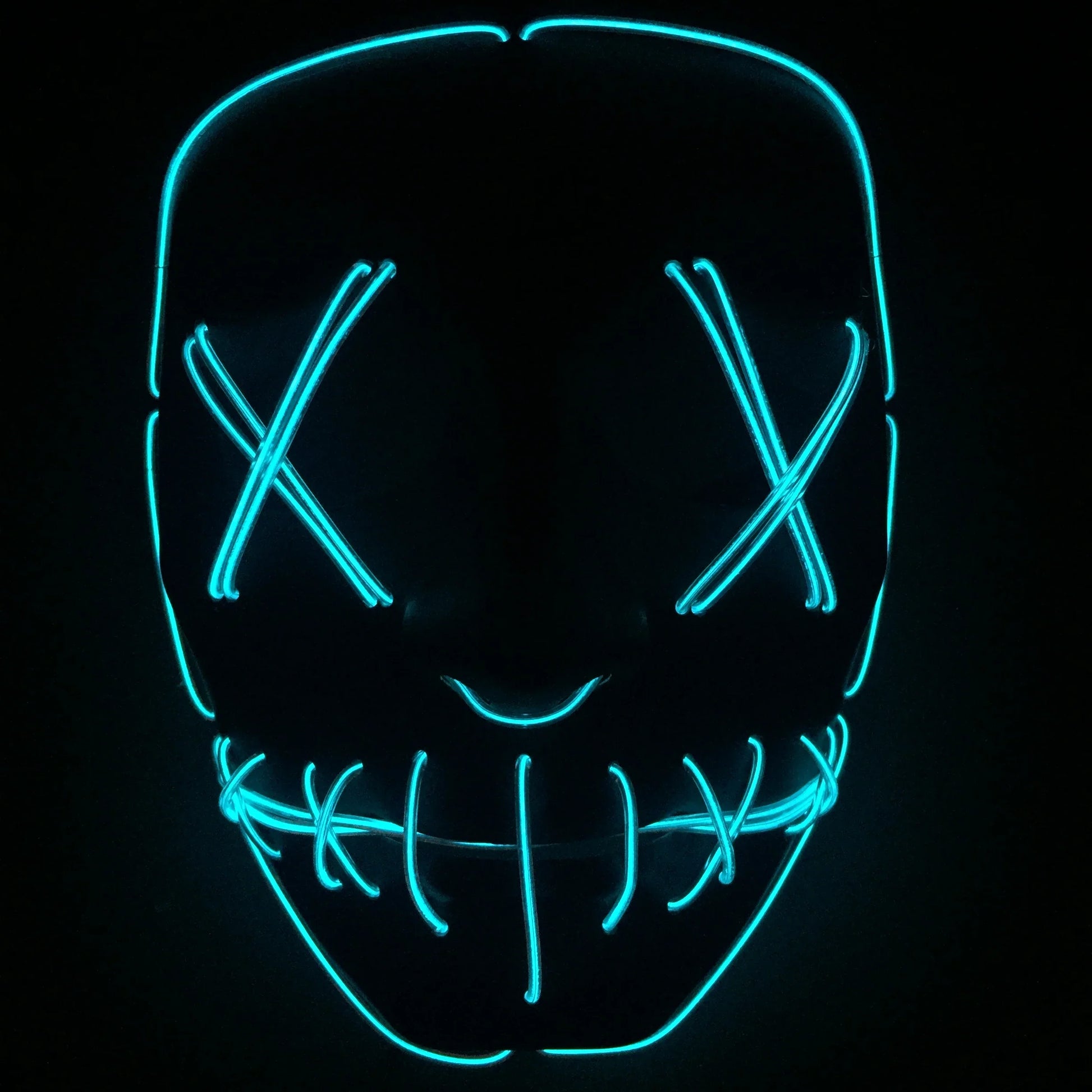 Halloween Led Glowing Full Face Mask - Mooth Shop