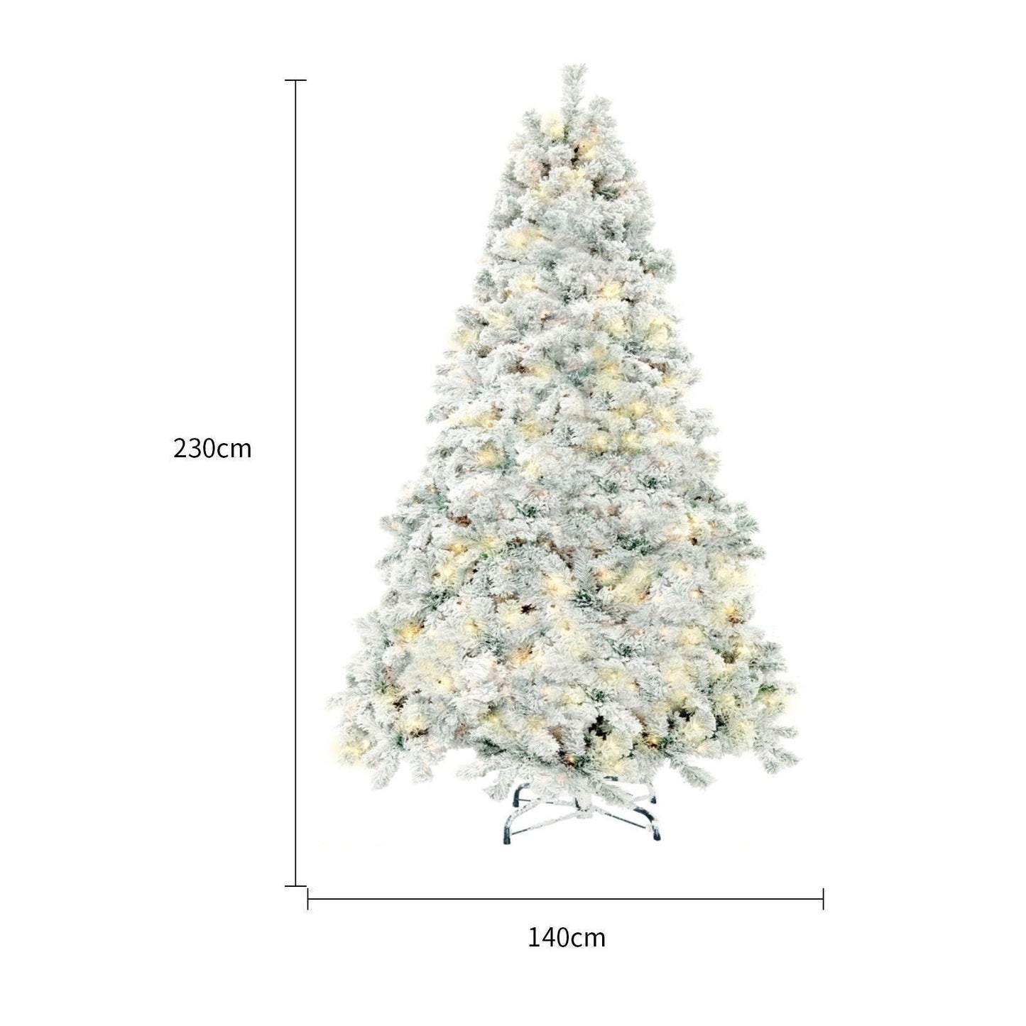 Christmas Tree PVC Artificial Snow Christmas - Mooth Shop
