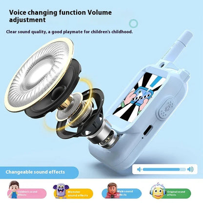 Mini Walkie-talkies Inalámbricos con Vídeo Para Niños