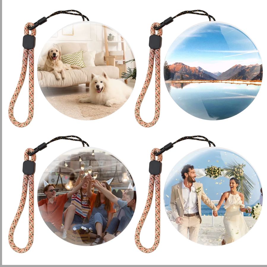 Esfera de Memoria Digital 2.76" con Video y Fotos 3D - Regalo Mágico para Niños y Adultos-Mooth Shop