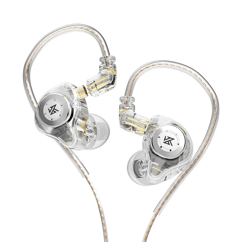 New KZ EDX Pro Earphones Bass Earbuds In Ear Monitor Headphones Sport Noise Cancelling HIFI Headset - Mooth Shop