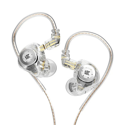 New KZ EDX Pro Earphones Bass Earbuds In Ear Monitor Headphones Sport Noise Cancelling HIFI Headset - Mooth Shop