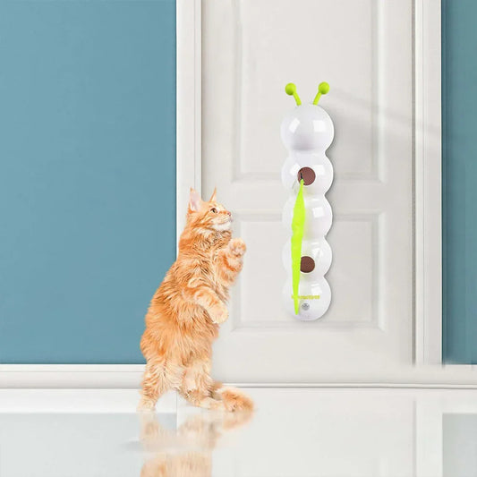 Teasing Cat Toy Automatic Pes Toy With Tail Motion Activated Kitten Toy Rechargeable Smart Interactive Cat Toy Pet Products - Mooth Shop