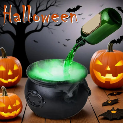 Halloween Black Wizard Bowl Magic Float Bottle And Diffuser Indoor Home Bar Magic Party Horror Ghost Props Halloween Decoration - Mooth Shop