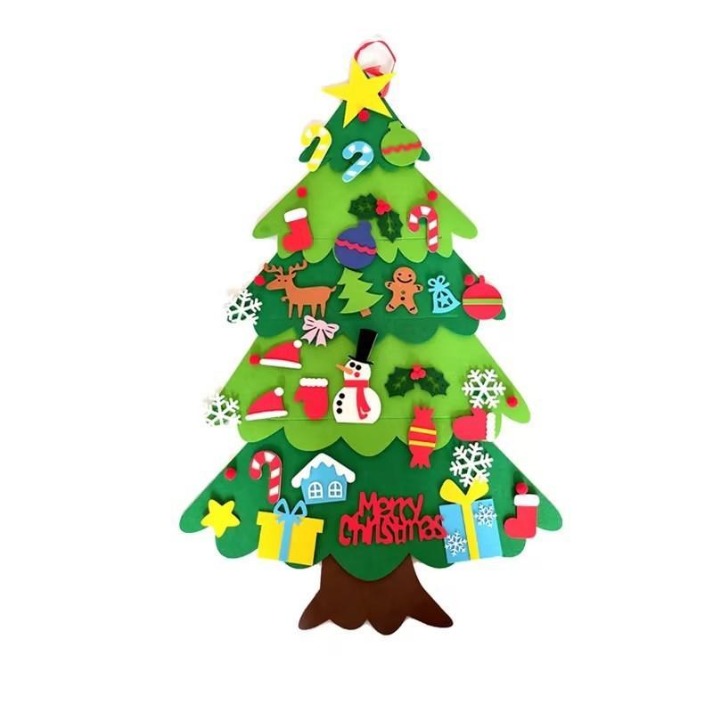 Children's DIY felt Christmas tree with lights - Mooth Shop