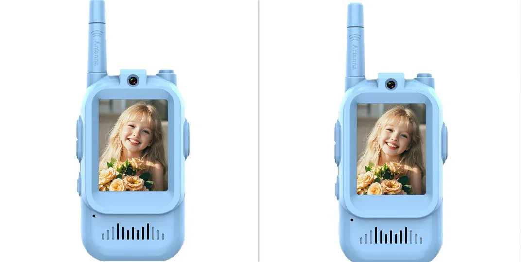 Mini Walkie-talkies Inalámbricos con Vídeo Para Niños