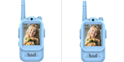Mini Walkie-talkies Inalámbricos con Vídeo Para Niños