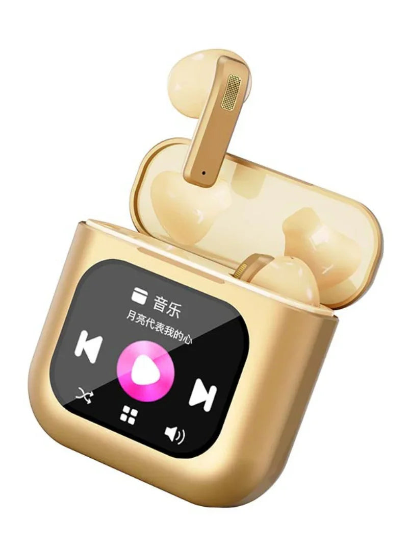 Auriculares K1 Pro 2 TWS - Pantalla LED Táctil, ANC, Cancelación Ruido-Mooth Shop-png