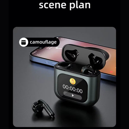 Auriculares K1 Pro 2 TWS - Pantalla LED Táctil, ANC, Cancelación Ruido-Mooth Shop-png