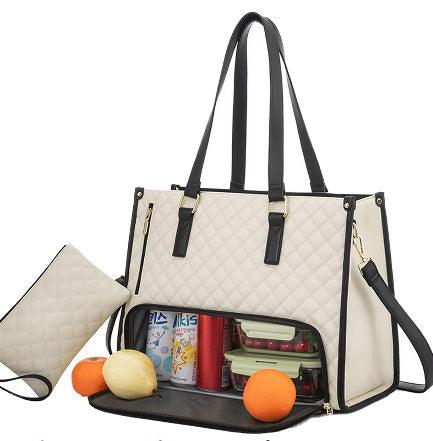 Bolsa Impermeable Multifuncional|Gran capacidad con compartimento aislado para el almuerzo y la computadora- Mooth Shop