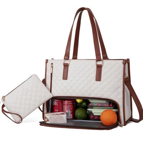 Bolsa Impermeable Multifuncional|Gran capacidad con compartimento aislado para el almuerzo y la computadora- Mooth Shop