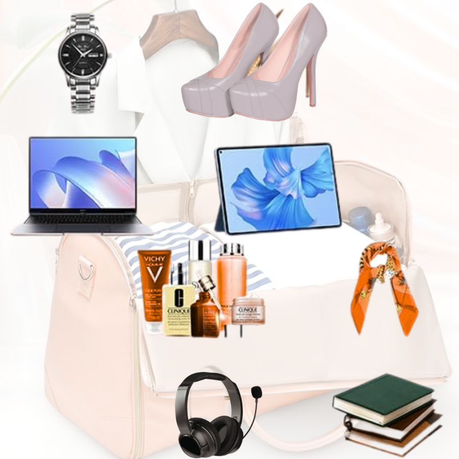 Duffle Bag Women's Handbag Folding - Mooth Shop