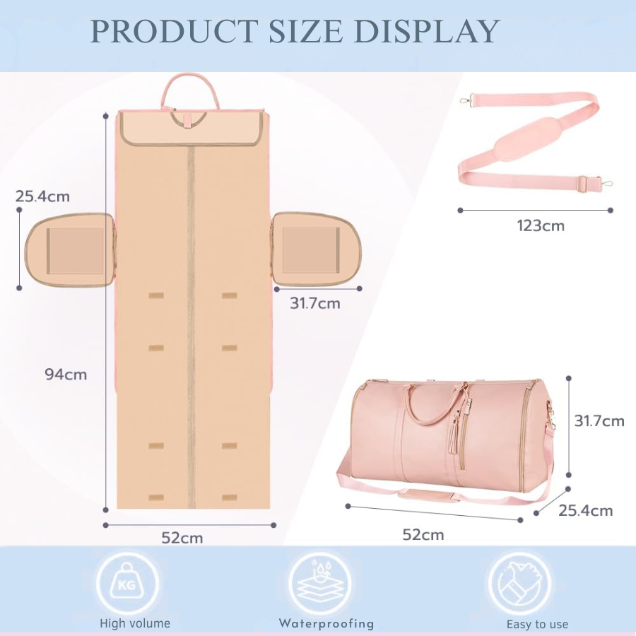 Duffle Bag Women's Handbag Folding - Mooth Shop