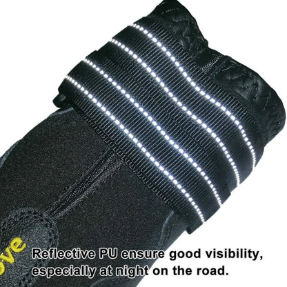 Botas Impermeáveis ​​para Perros com Tiras Refletivas - Proteção Antideslizante para Patas-Mooth Shop-png