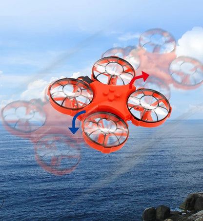 Drone 3 em 1 Tierra Agua Aire - Hovercraft RC Multifunção com Modo Sem Cabeza e Retorno Automático-Mooth Shop-png