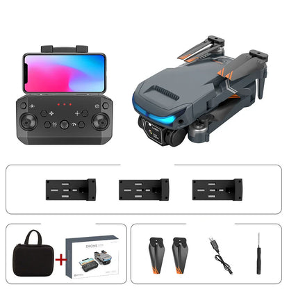 Drone 4K con Cámara Dual HD - Control Remoto Plegable FPV WiFi 2.4G´-Mooth Shop