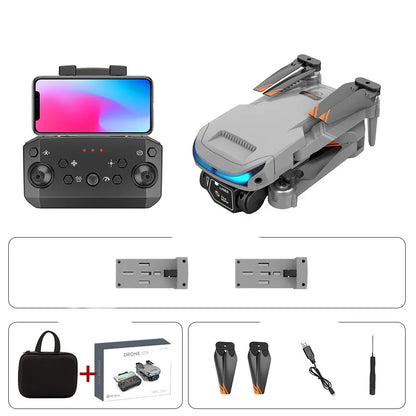 Drone 4K con Cámara Dual HD - Control Remoto Plegable FPV WiFi 2.4G´-Mooth Shop