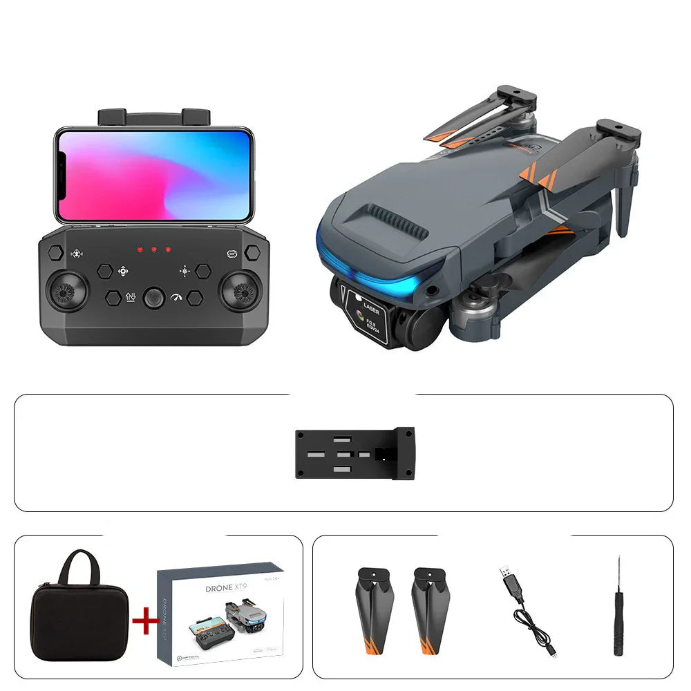 Drone 4K con Cámara Dual HD - Control Remoto Plegable FPV WiFi 2.4G´-Mooth Shop