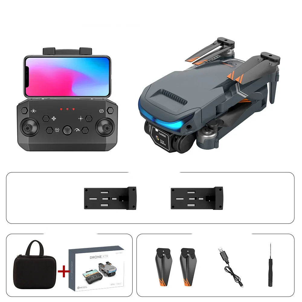 Drone 4K con Cámara Dual HD - Control Remoto Plegable FPV WiFi 2.4G´-Mooth Shop