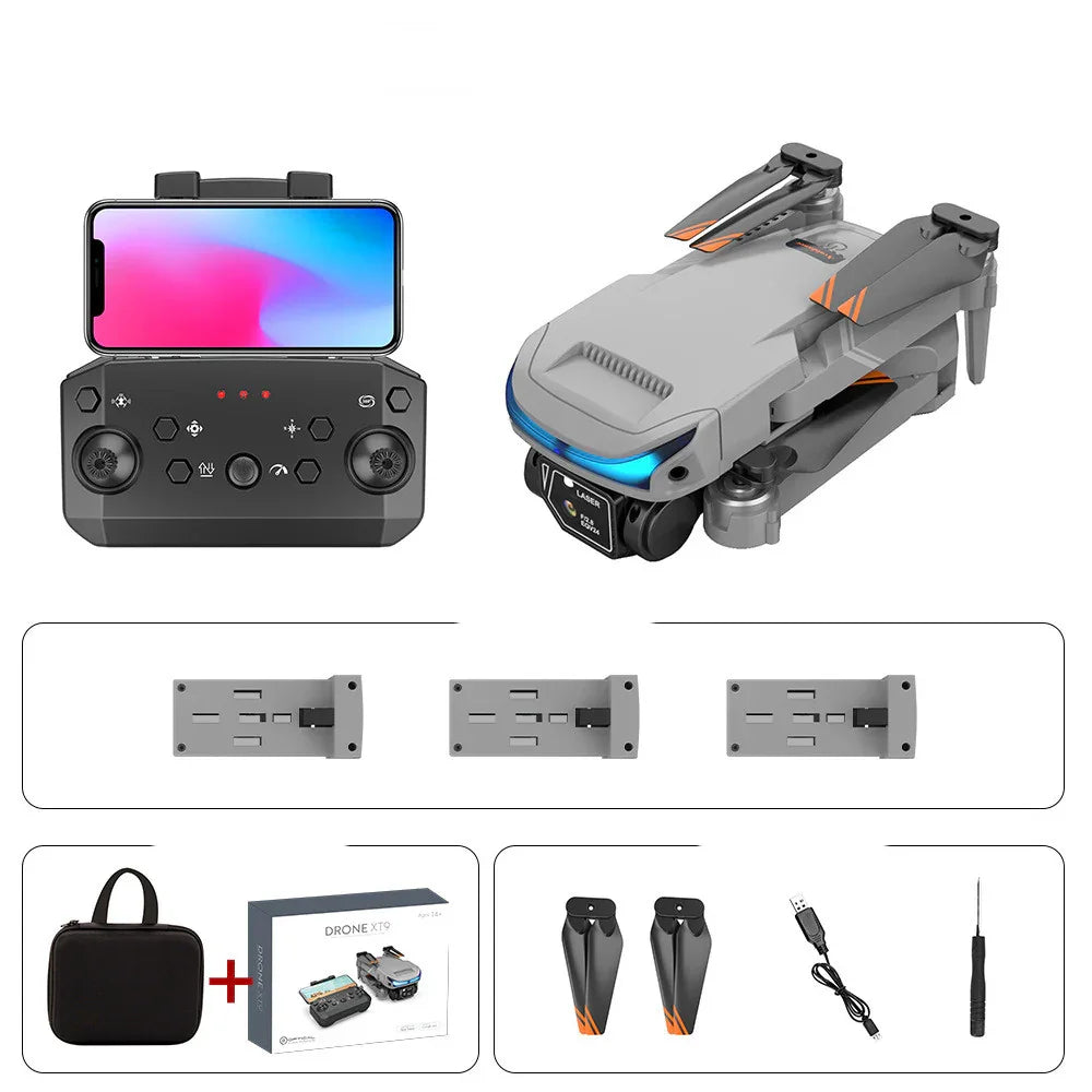 Drone 4K con Cámara Dual HD - Control Remoto Plegable FPV WiFi 2.4G´-Mooth Shop