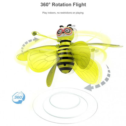  Mini drone que voa com sensor infravermelho -Drone Abeja Voladora LED-Mooth Shop