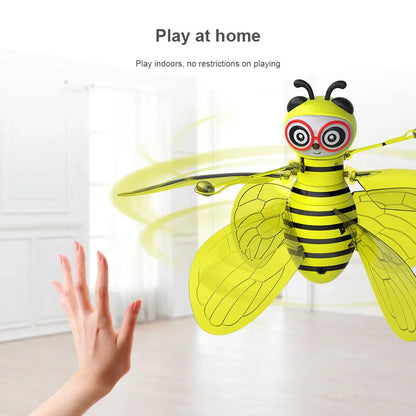  Mini drone que voa com sensor infravermelho -Drone Abeja Voladora LED-Mooth Shop 3