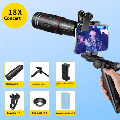18x High-definition External Telephoto Lens For Mobile Phones - Mooth Shop