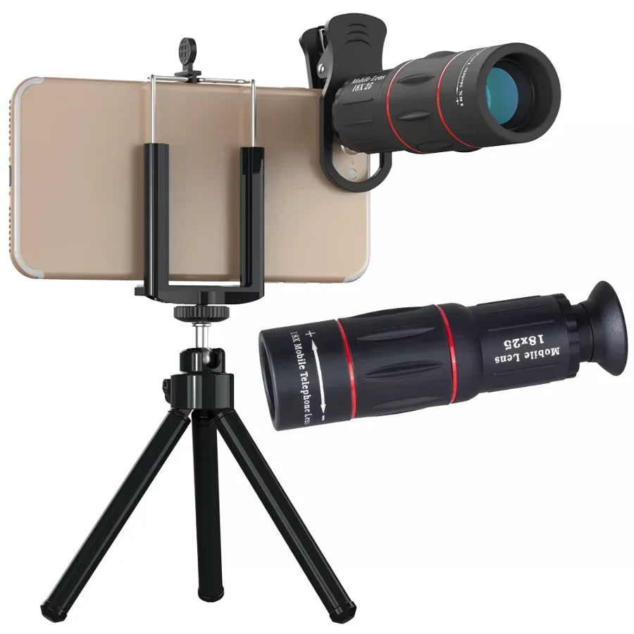 18x High-definition External Telephoto Lens For Mobile Phones - Mooth Shop
