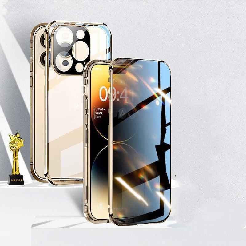 Funda para telefone - Sucção magnética- gold-JPG-Mooth Shop