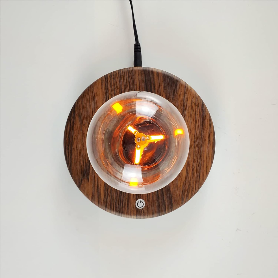 Creative Minimal Self-rotating Wireless Powered Maglev Bulb - Mooth Shop