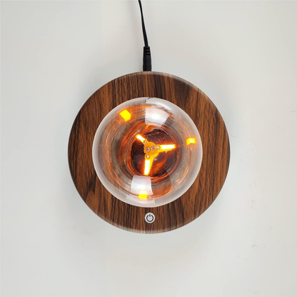 Creative Minimal Self-rotating Wireless Powered Maglev Bulb - Mooth Shop