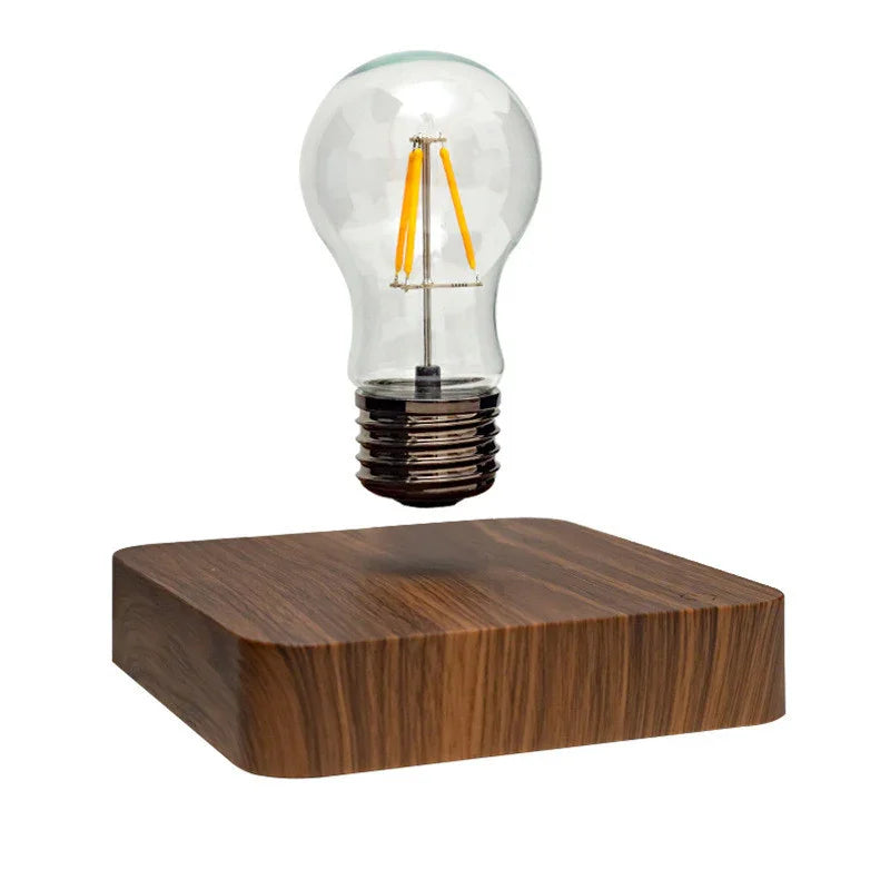 Creative Minimal Self-rotating Wireless Powered Maglev Bulb - Mooth Shop