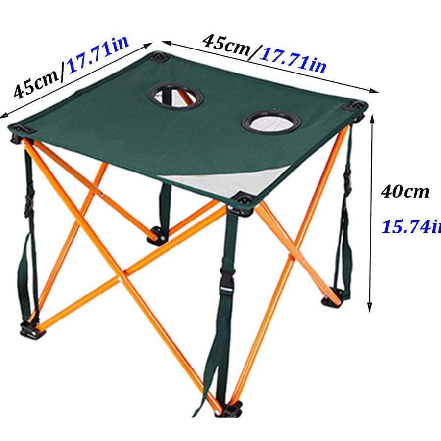 Mesa Plegable Camping Aluminio Portátil - Picnic Outdoor BBQ Compacta-Mooth Shop-PNG