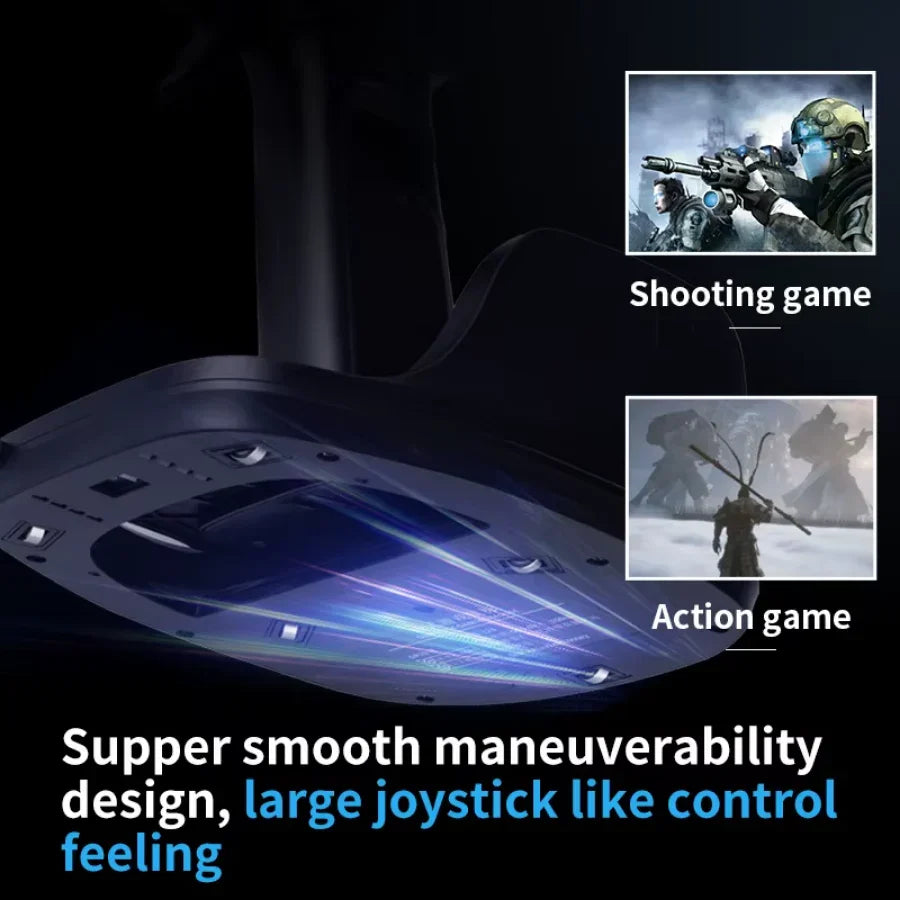 Shooting Game Mouse Gun Type Vertical Handle Grip Trigger Characteristic Pistol Vertical Wired Peripheral Others - Mooth Shop