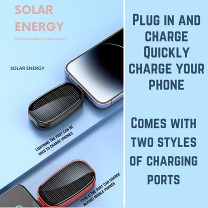 Power Bank Solar Emergencia USB-C Apple - Cargador Portátil Inalámbrico-Mooth Shop-png