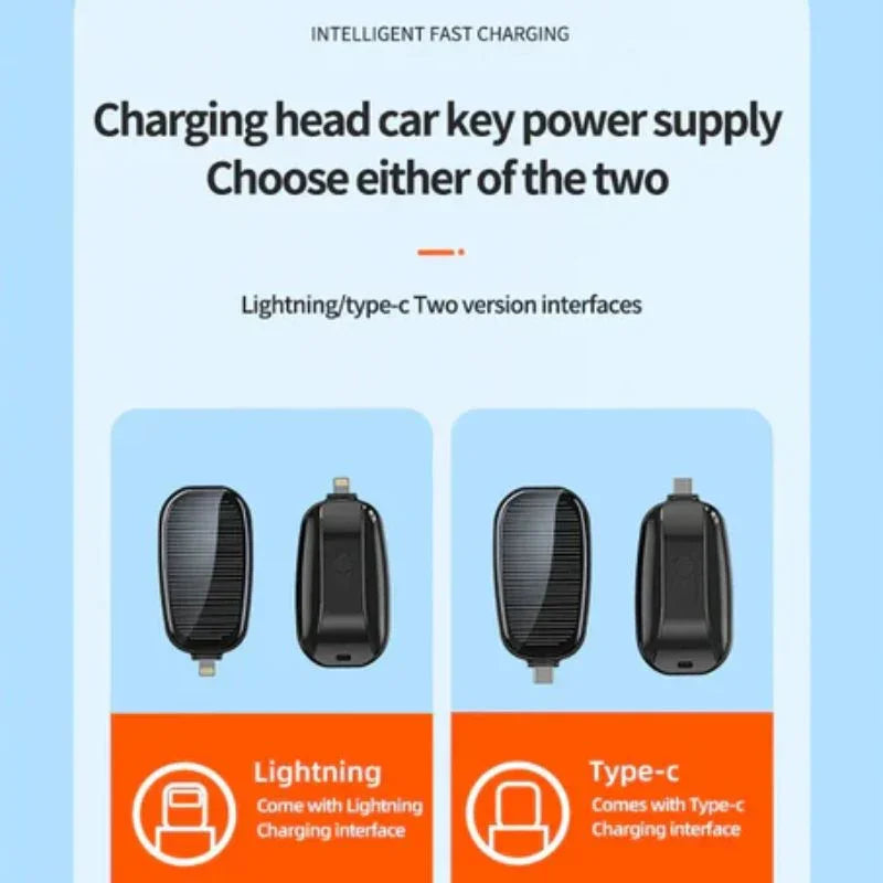 Power Bank Solar Emergencia USB-C Apple - Cargador Portátil Inalámbrico-Mooth Shop-png