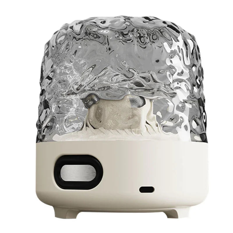 Bedroom Audio Water Ripple Ambience High-grade Starry Sky Projection Night Light - Mooth Shop